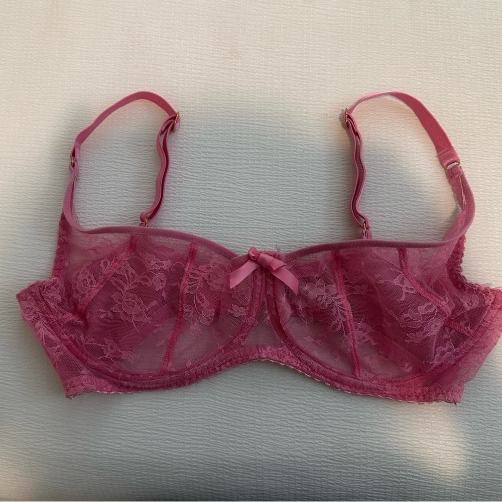 Pink agent provocateur bra size 36DD